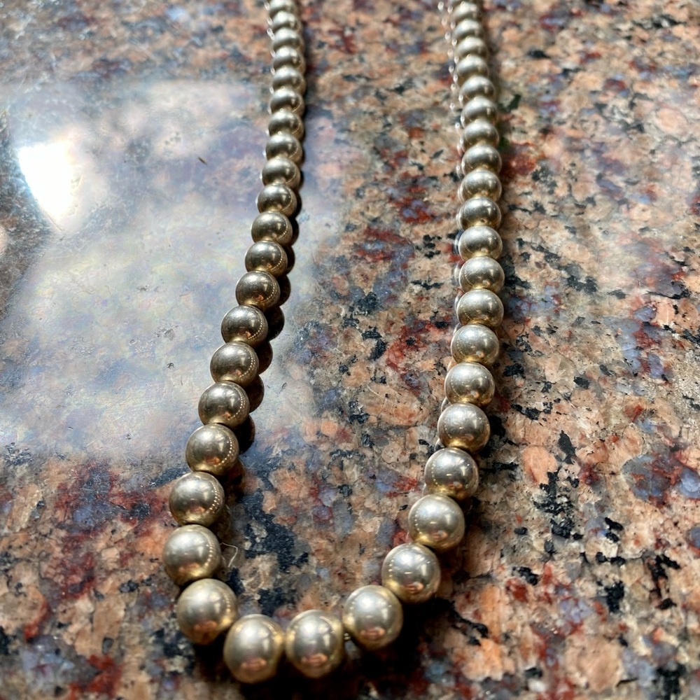 Native American Sterling Silver Necklace